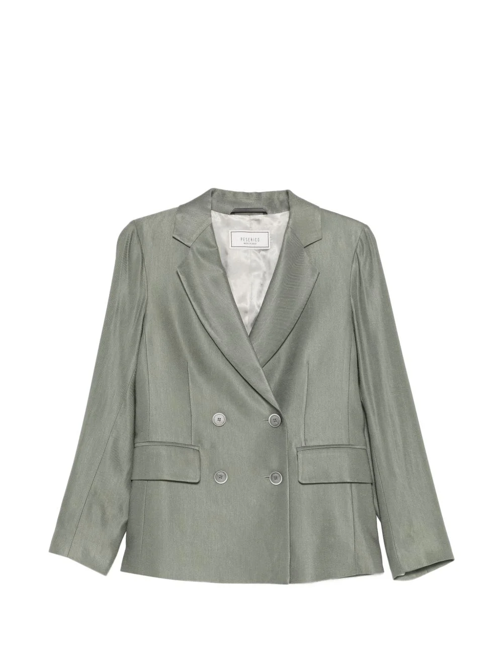 double-breasted pocket blazer - 1