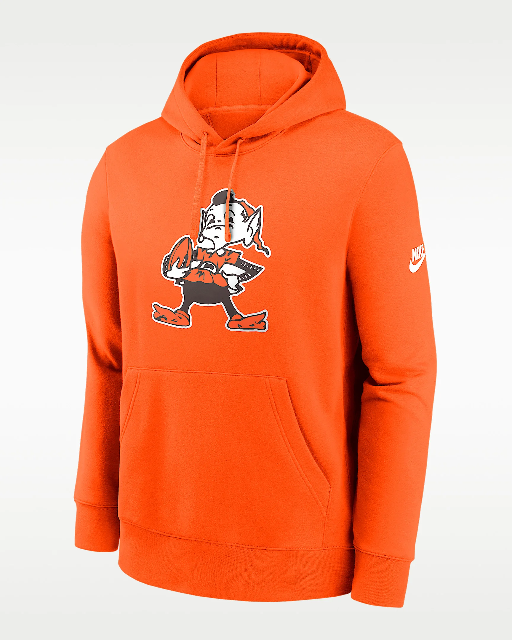 Cleveland Browns Club Logo Men's Nike NFL Pullover Hoodie - 1