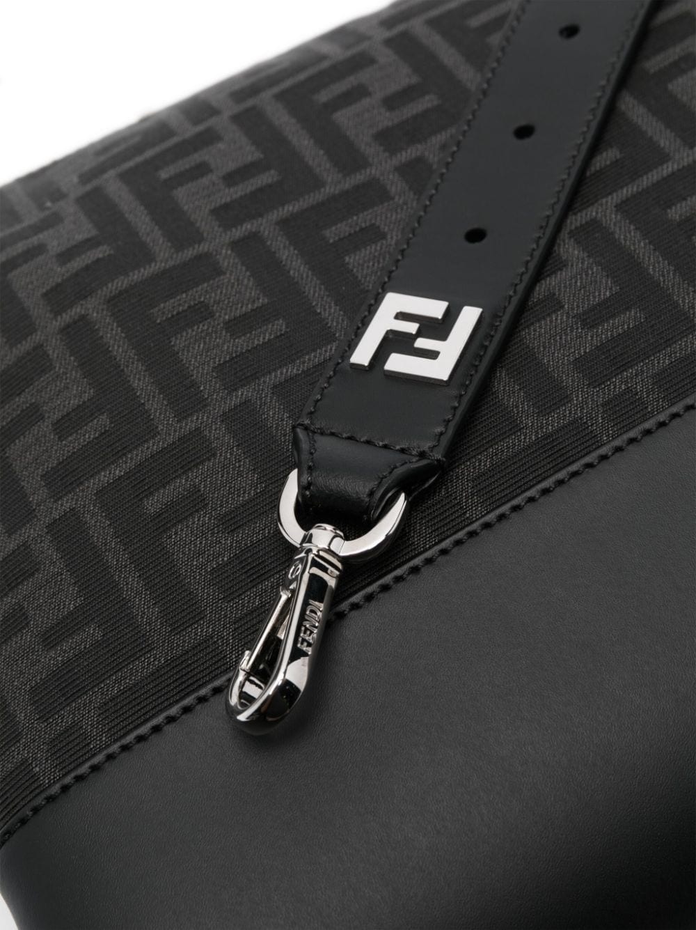 FF pattern shoulder bag - 4