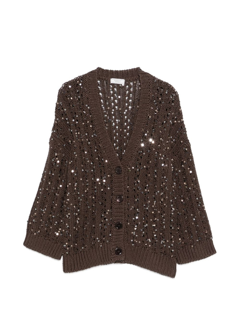 sequin button knitwear 1