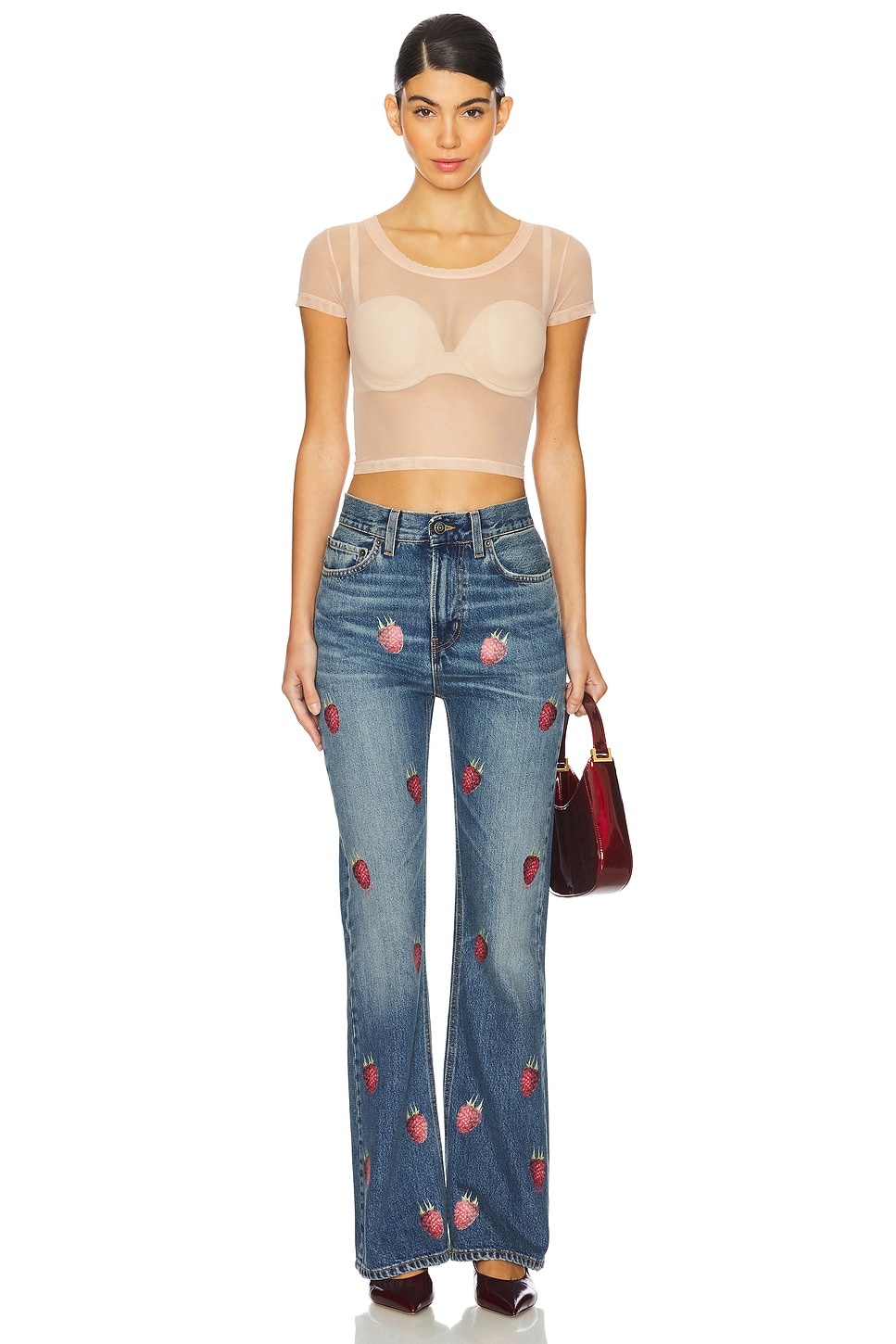 Raspberry Print Flare - 5