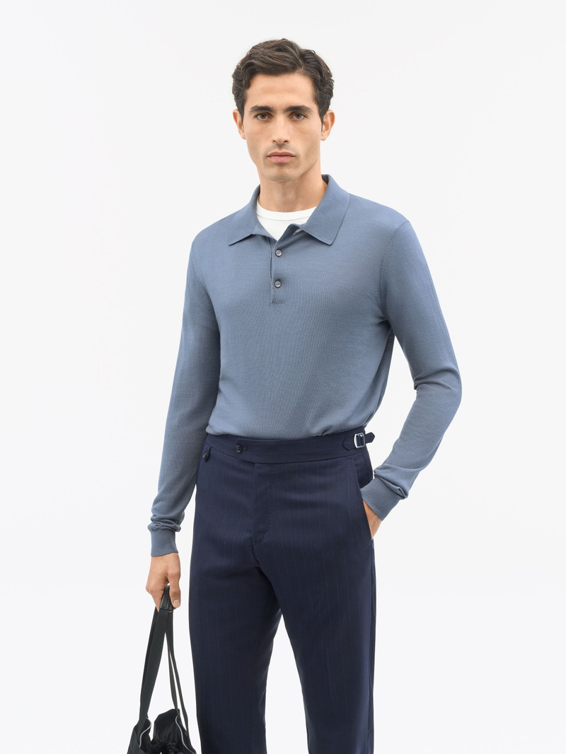 Eross Merino Wool Polo Shirt 2