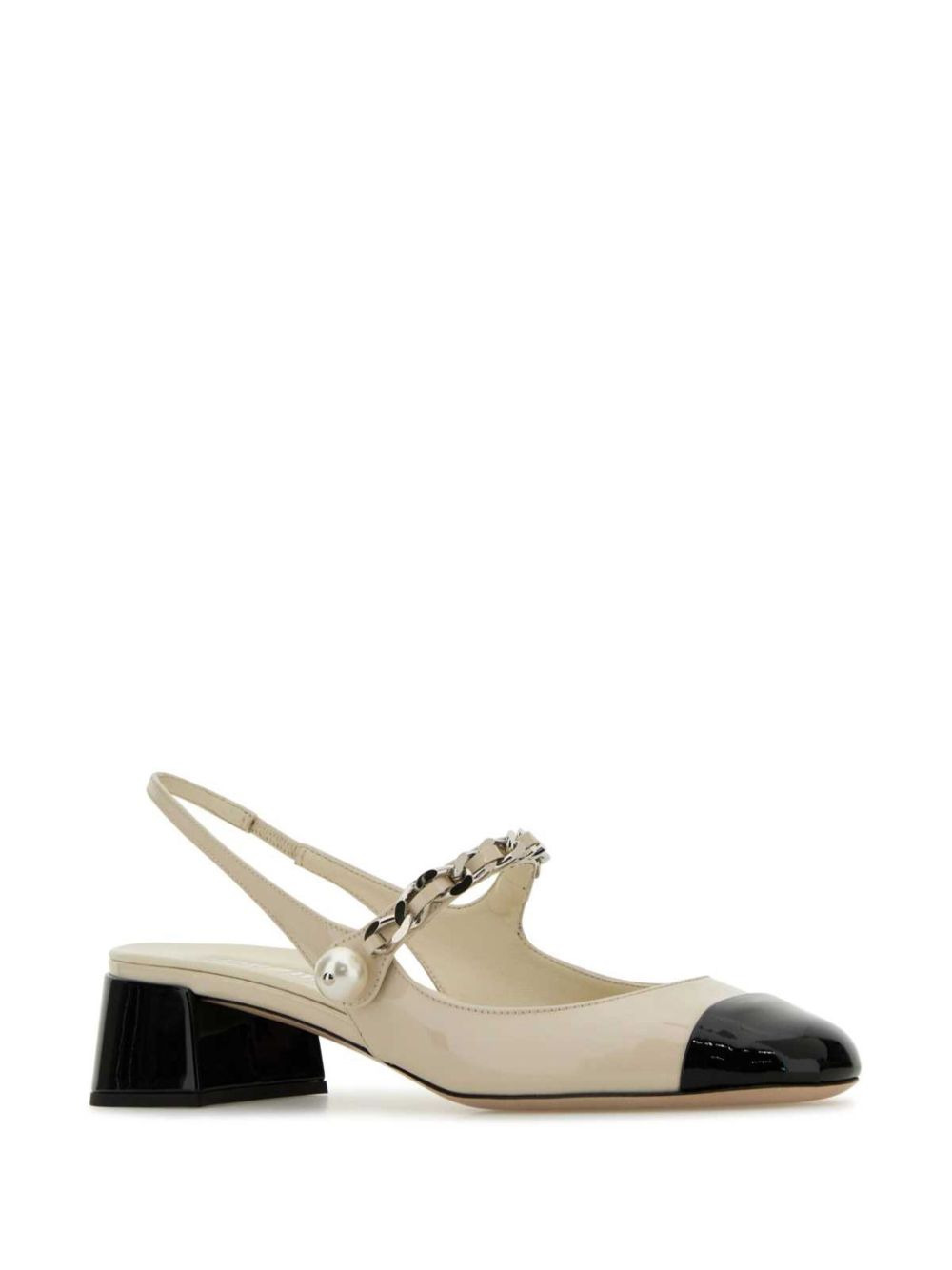 35mm pearl-embellished pumps - 2