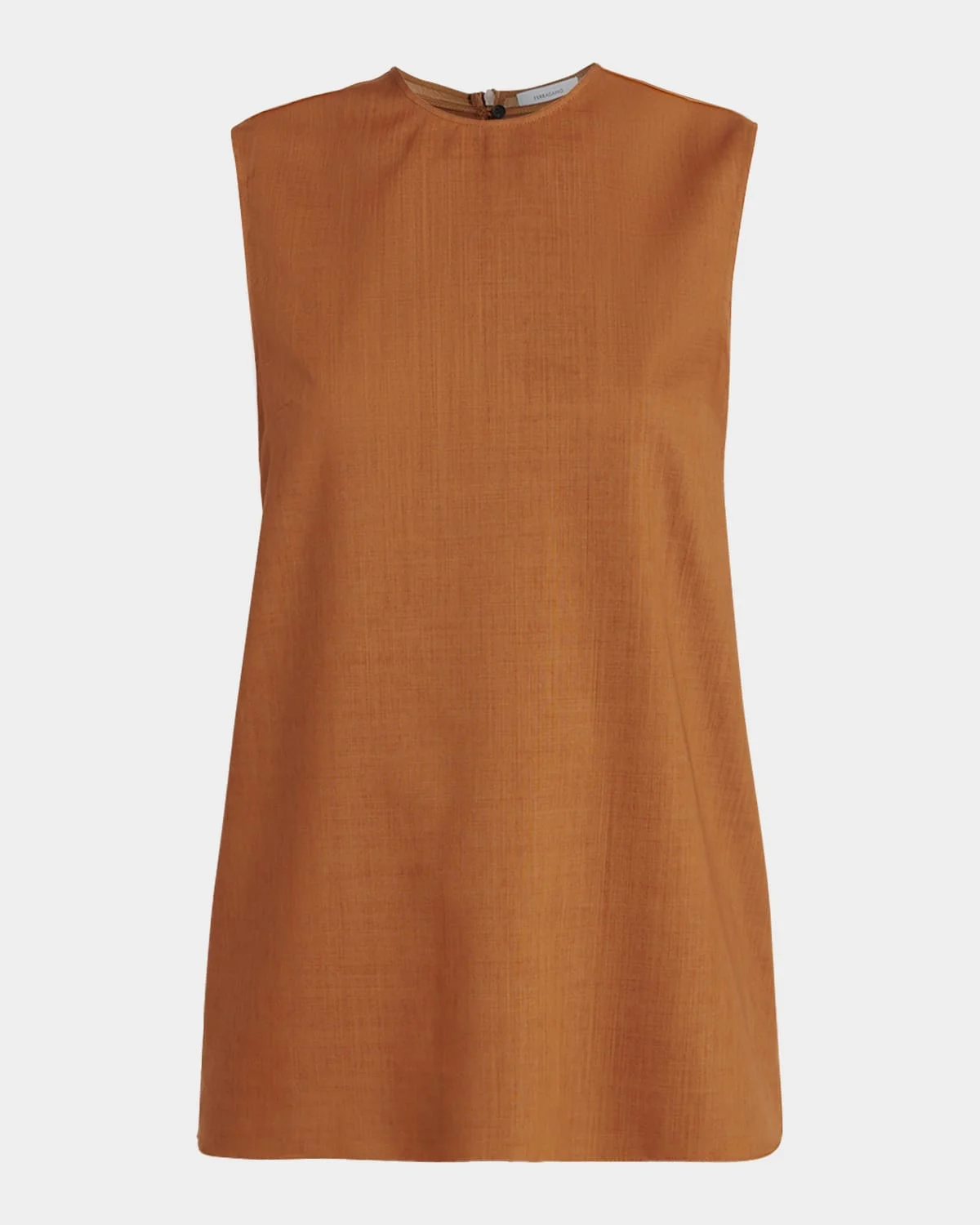 Sleeveless Wool Top - 1