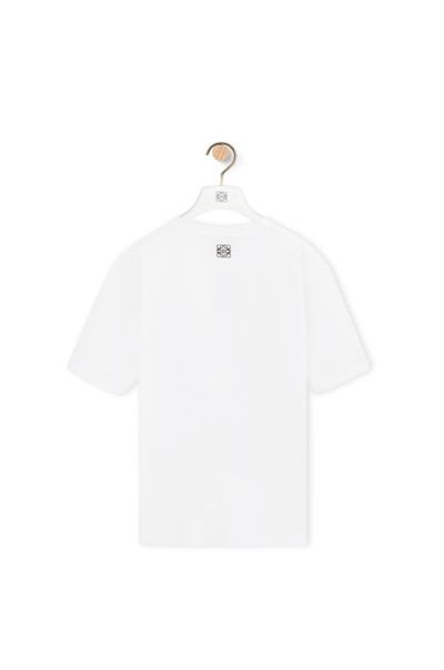 Loewe Divine T-shirt in cotton outlook