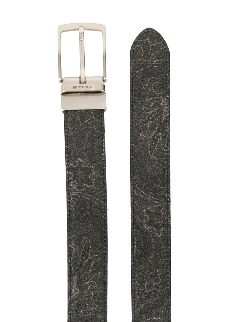 Reversible Paisley Print belt - 2