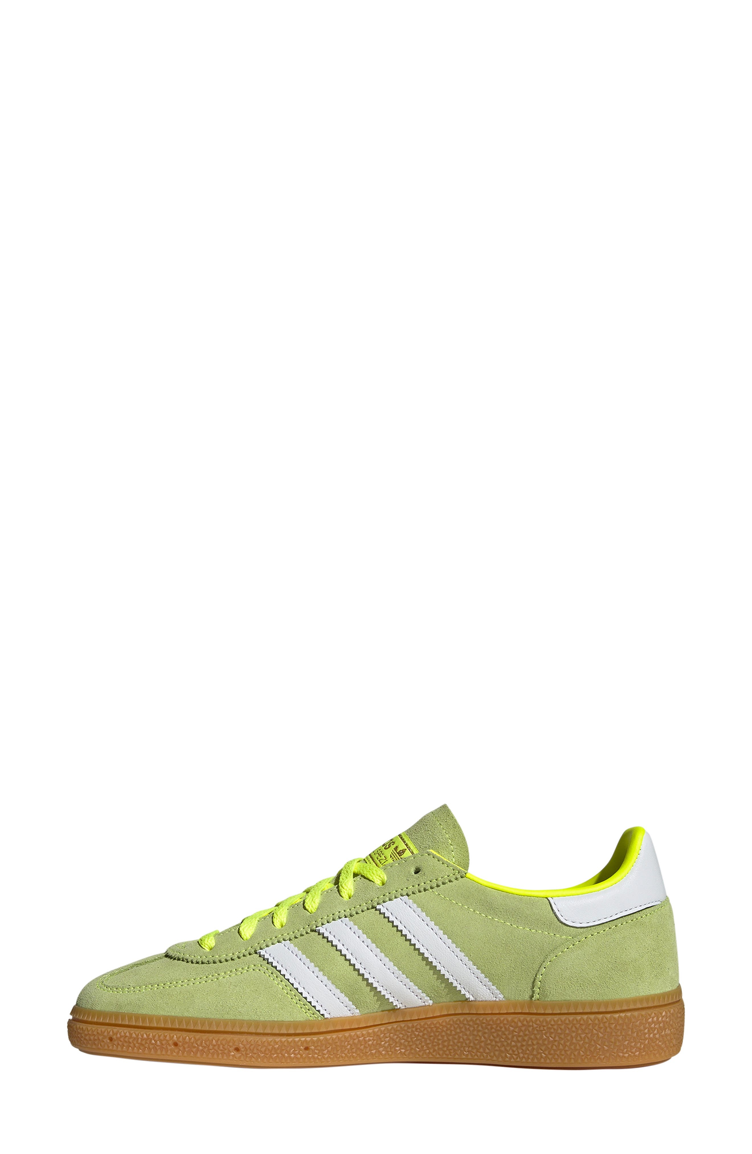 adidas Handball Spezial Sneaker in Yellow/White/Gold Met at Nordstrom - 6
