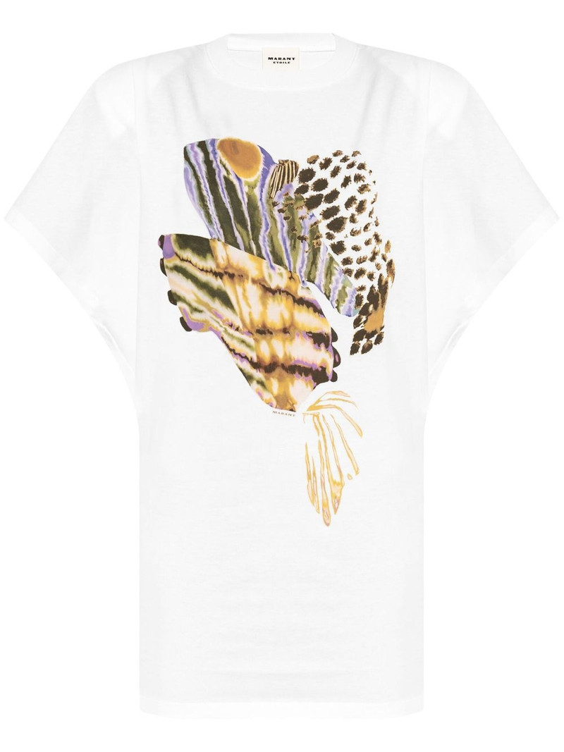 Eabine graphic-print dress 1