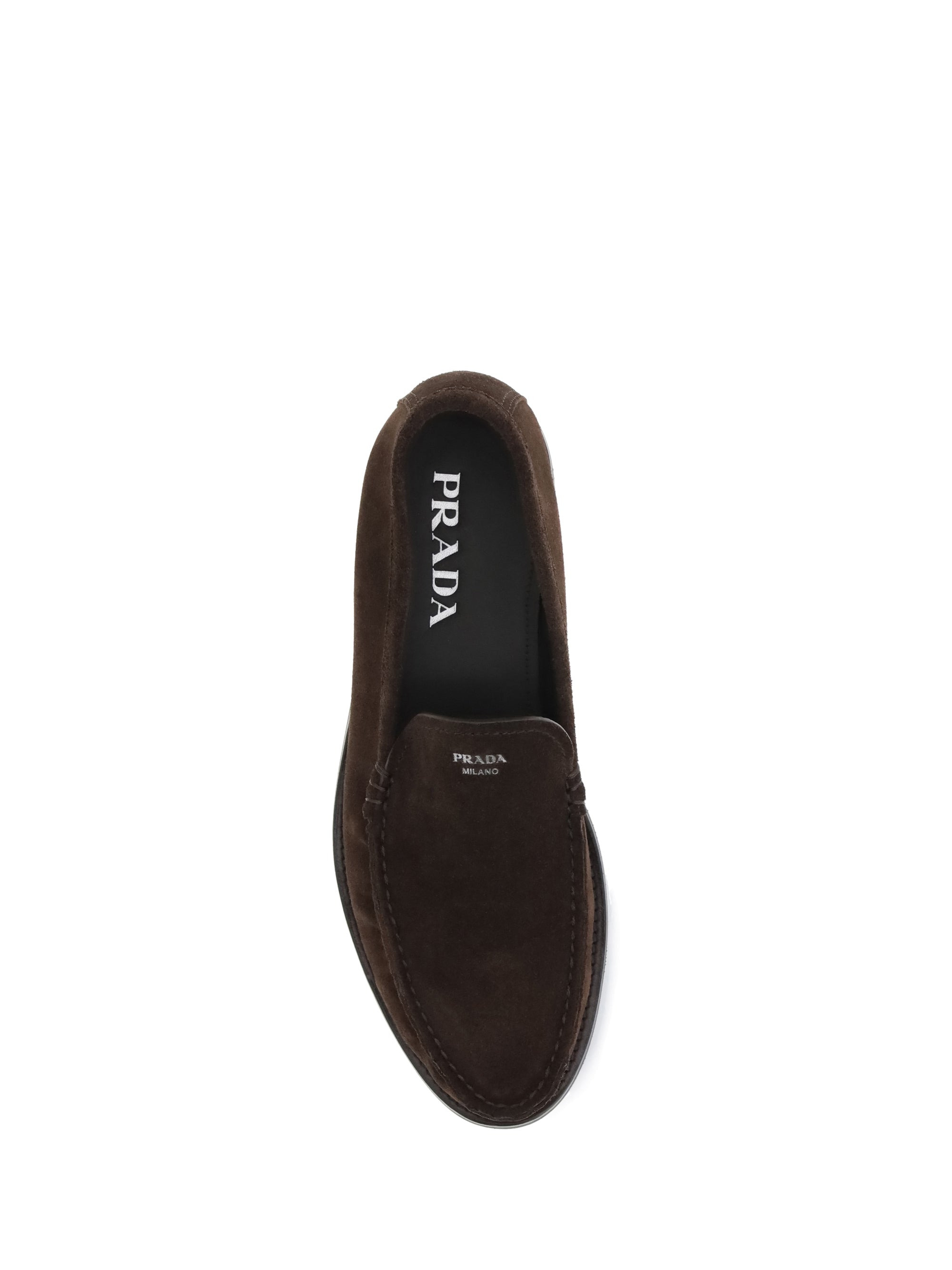Prada Men Suede Loafers - 4