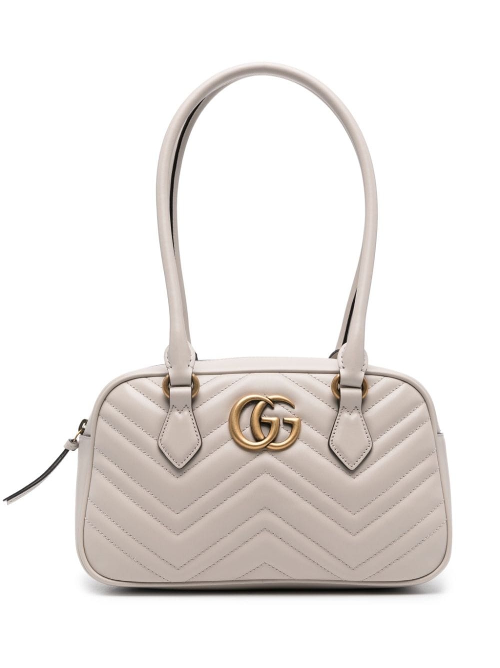 Gg marmont leather shoulder bag - 1