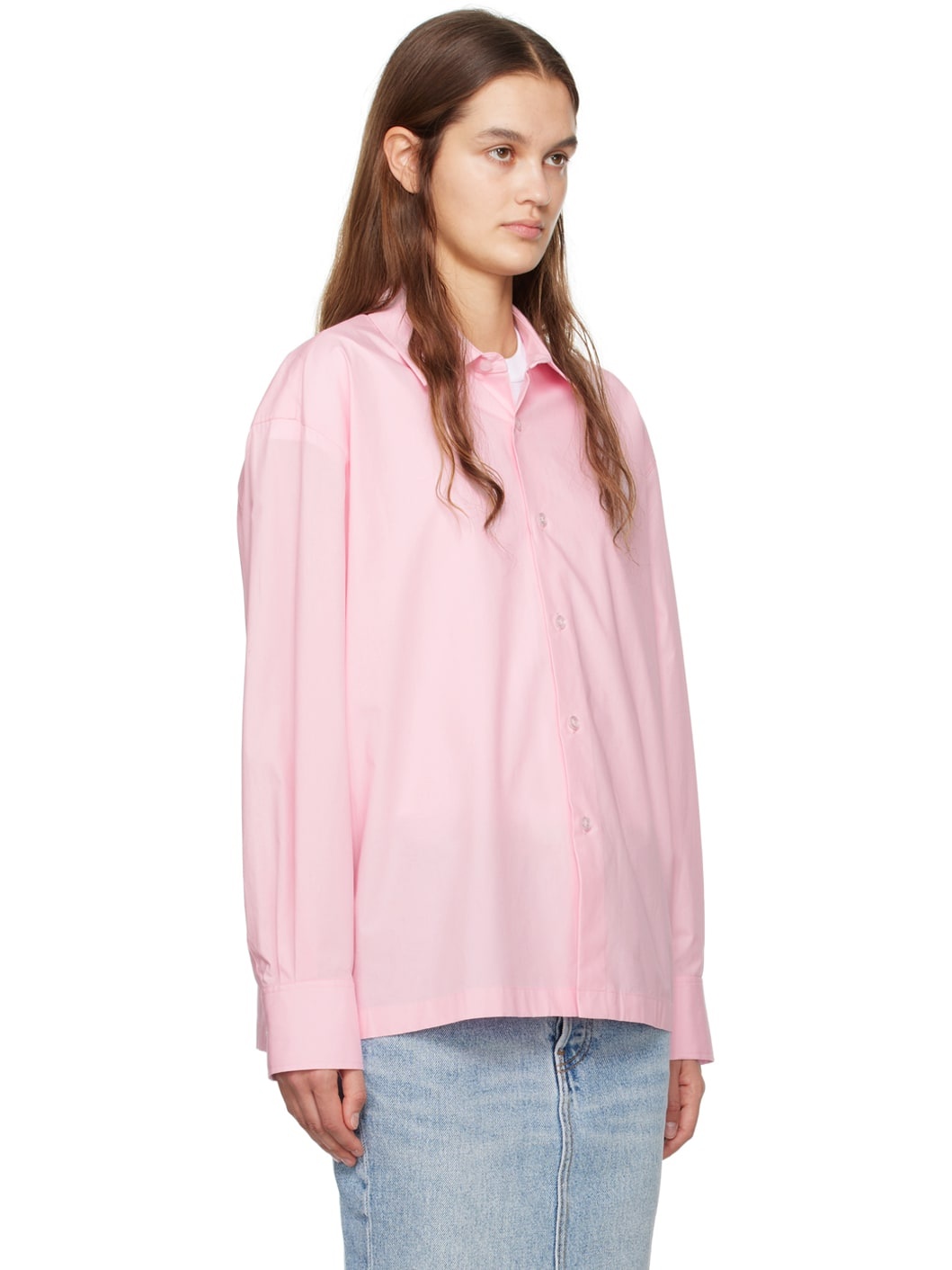 Pink Button Up Shirt - 2