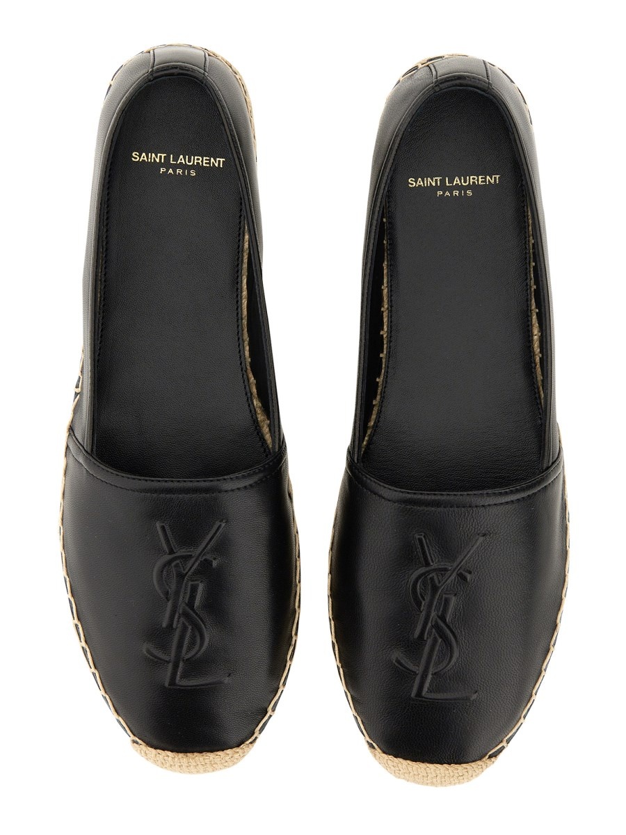 ESPADRILLES WITH LEATHER MONOGRAM - 2