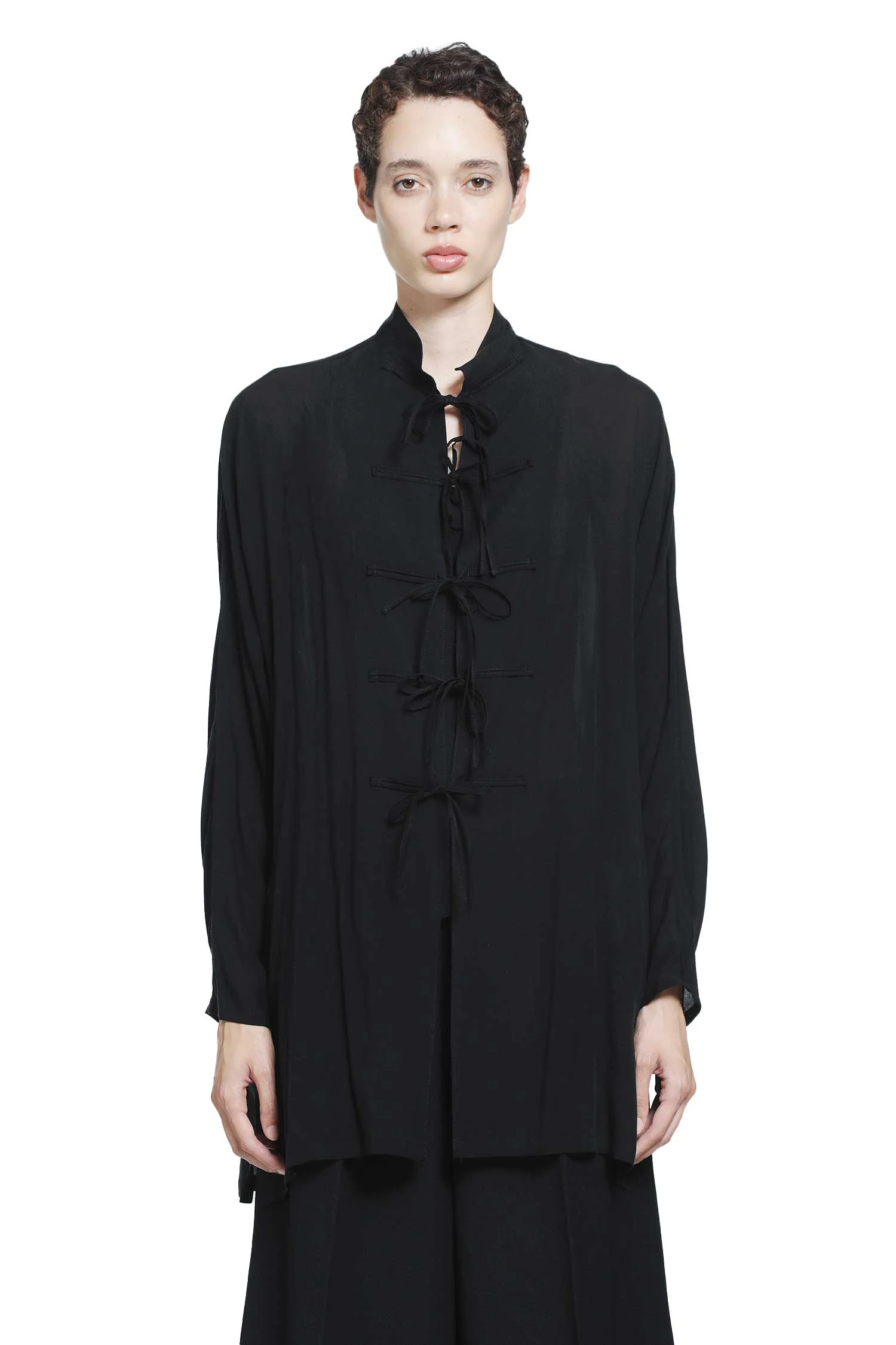 Ribbon Detail Long Dress - 1