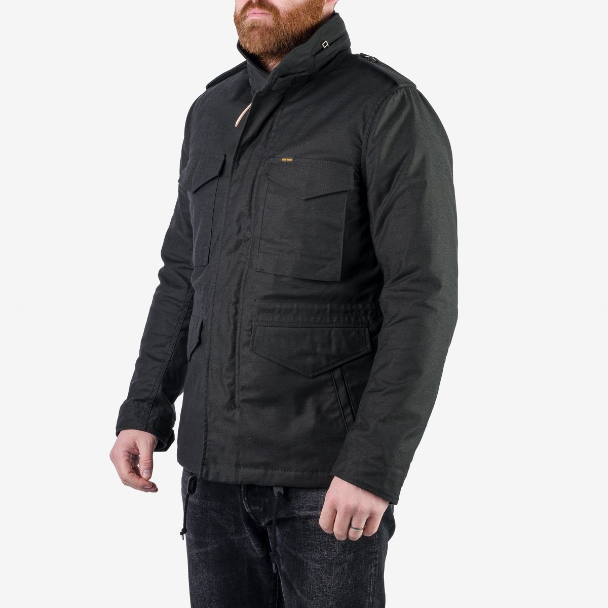 IHM-41-BLK Quilt Lining M65 Field Jacket - Black - 2