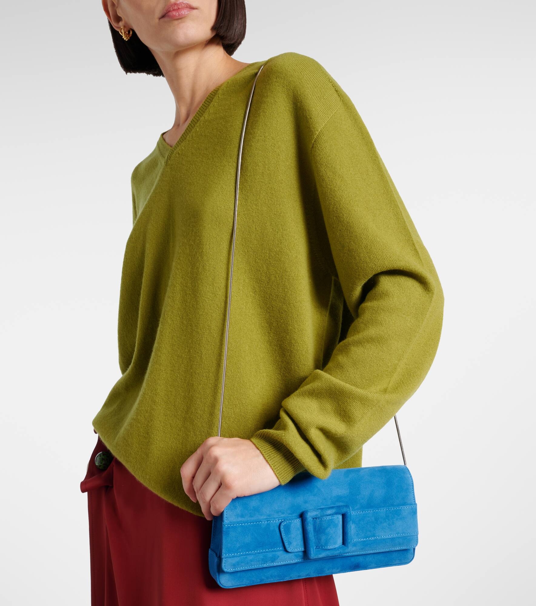Maygot suede clutch - 7