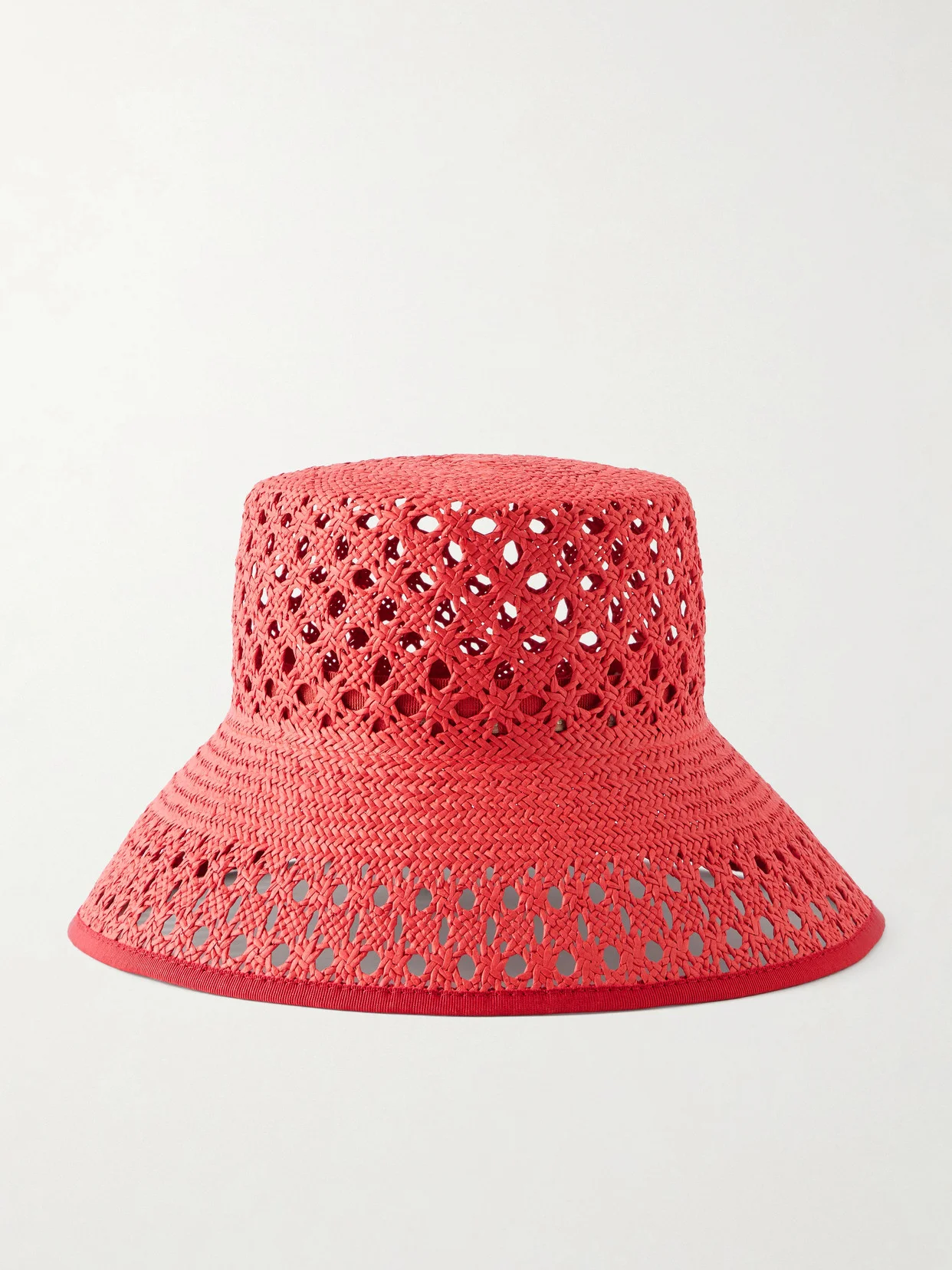 Raffia Bucket Hat - 1