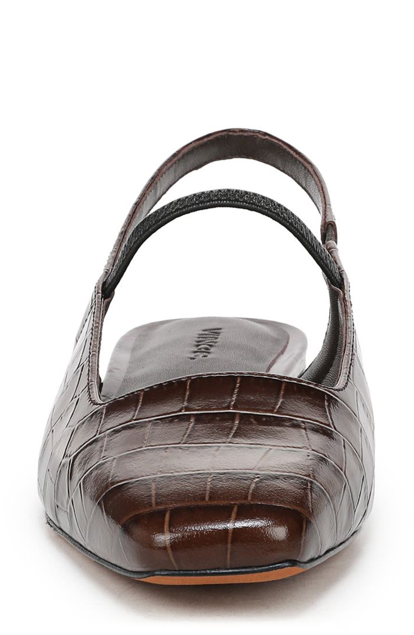 Vince Venice Slingback Flat in Cacaobrown at Nordstrom - 4