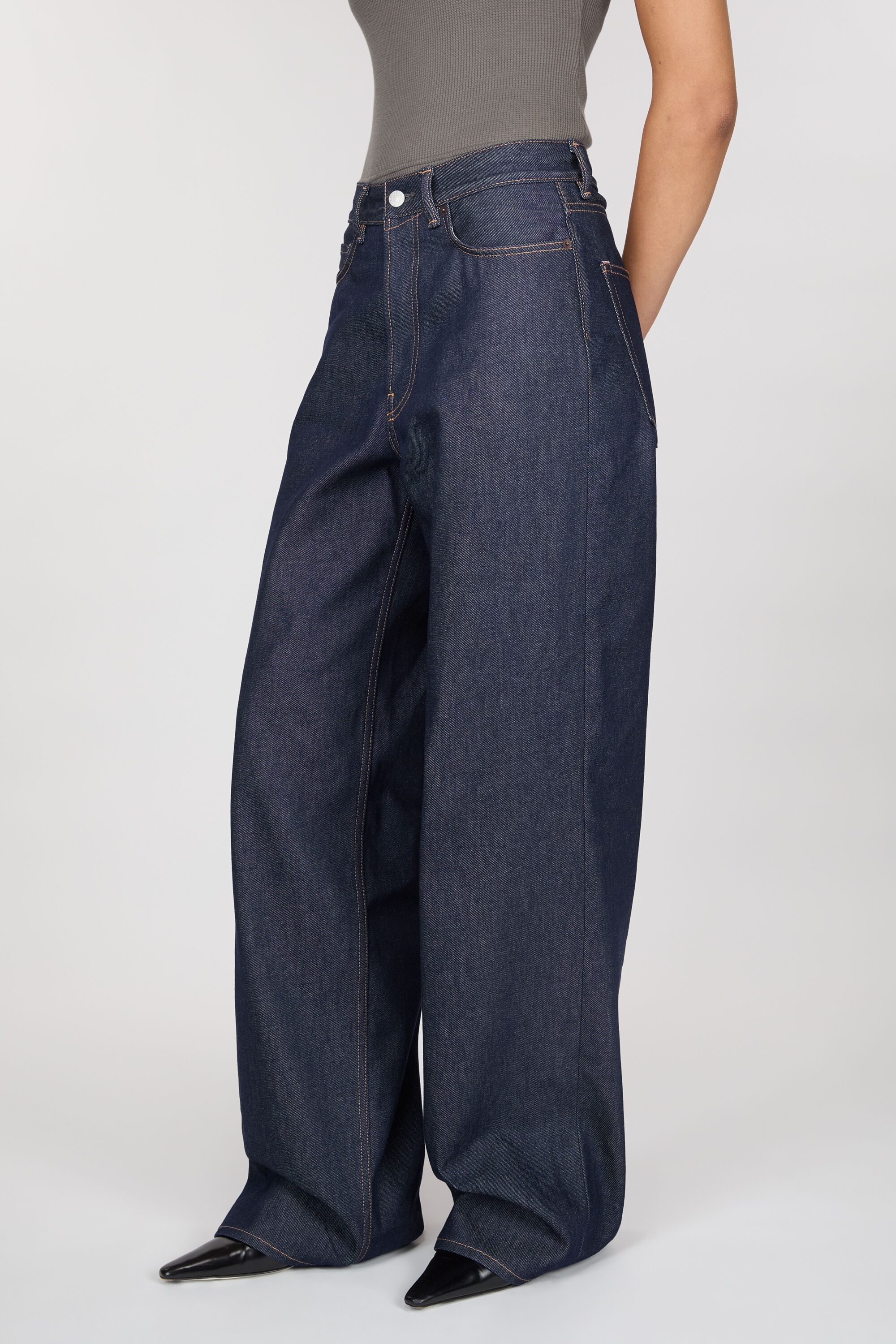 Baggy fit jeans - 1981F - Indigo blue - 4