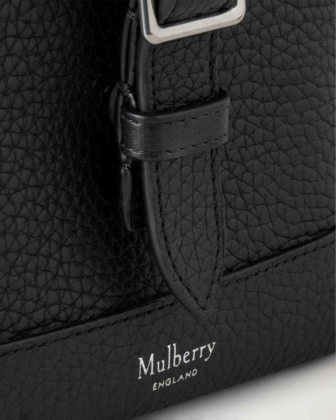 Chiltern Phone Pouch Black Small Classic Grain - 4