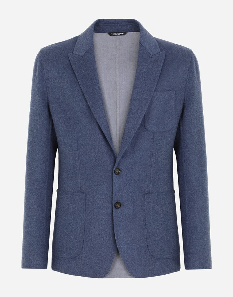 Deconstructed virgin wool jacket 1