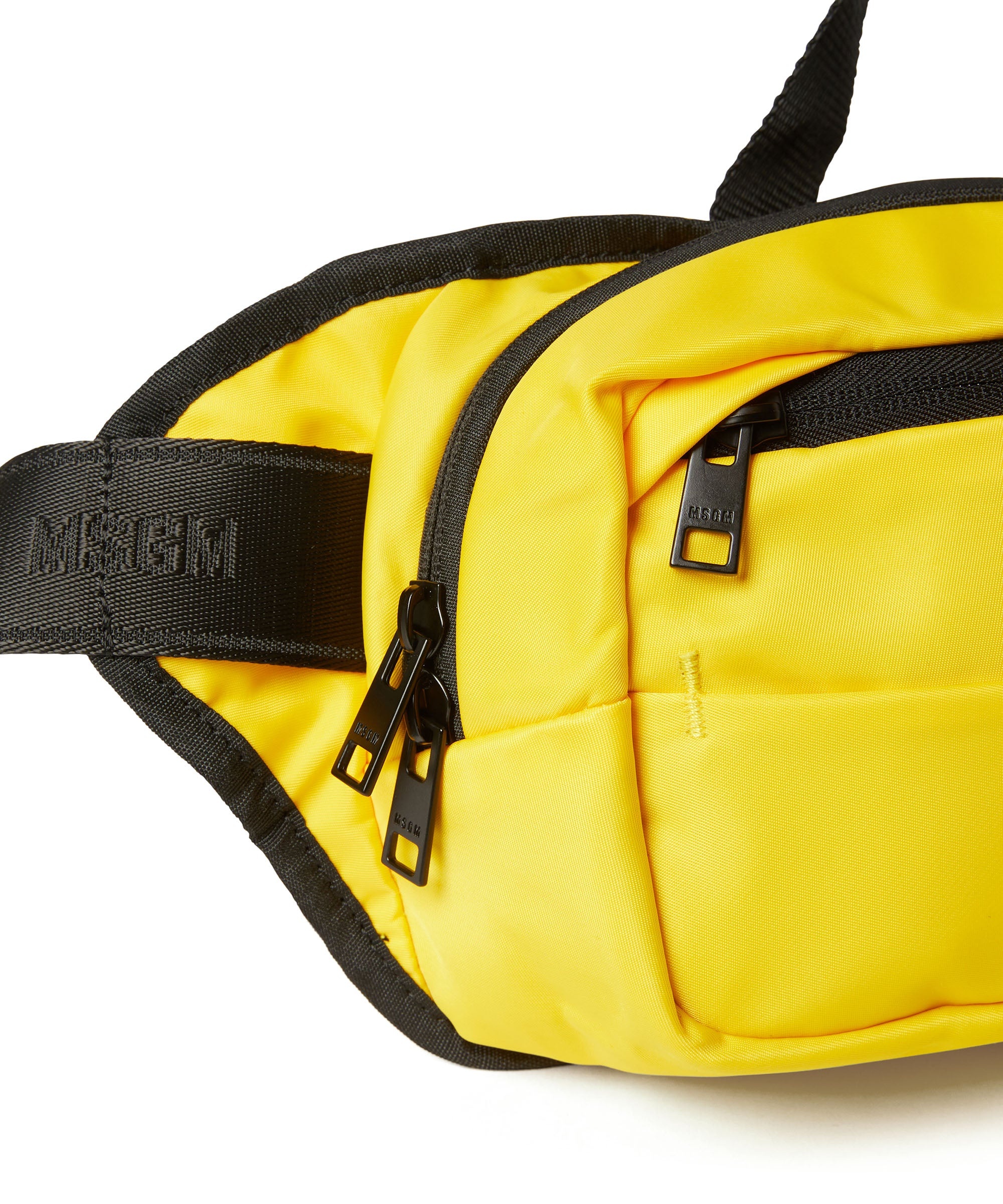 MSGM signature nylon waist bag - 4