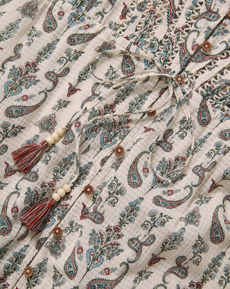 VANI PAISLEY MIDI DRESS 5