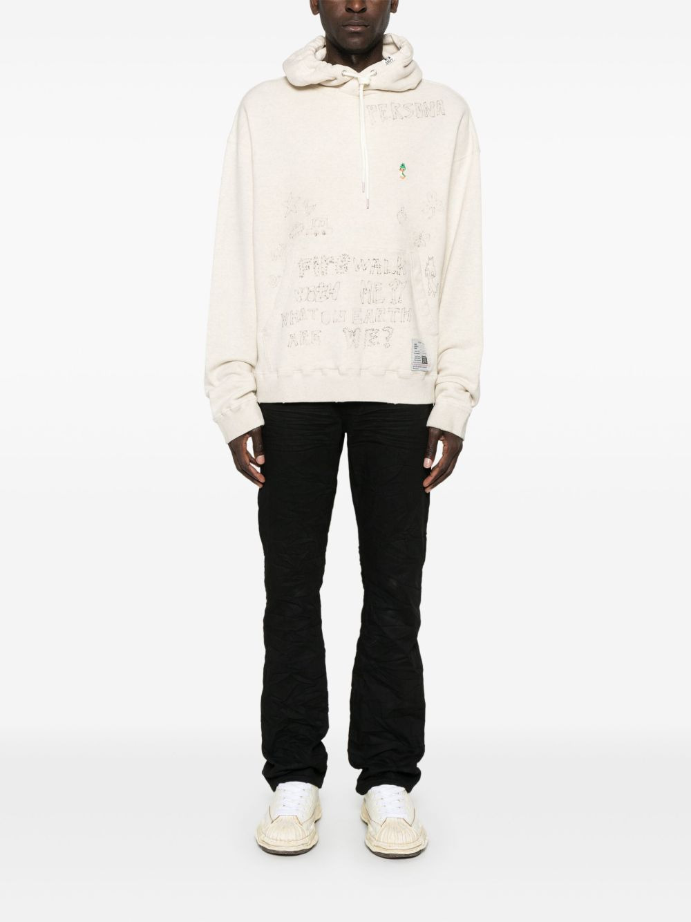 Maison Mihara Yasuhiro Men Hoodie With Cotton - 4