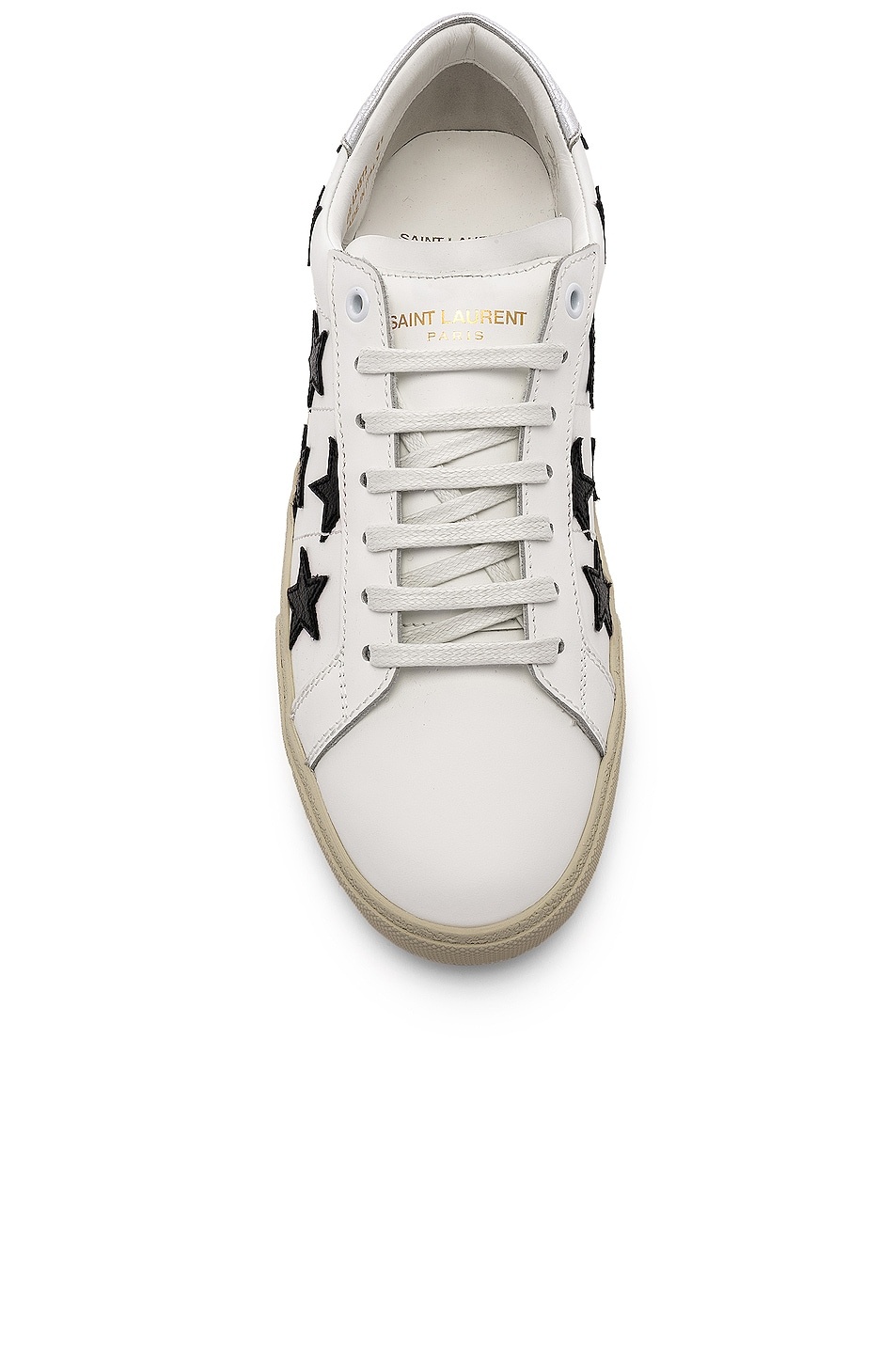 Leather SL/06 Low-Top Star Sneakers - 4