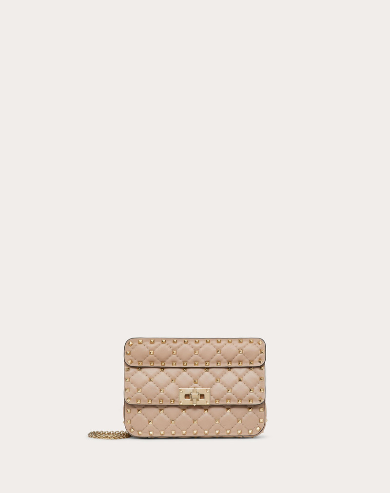 SMALL NAPPA ROCKSTUD SPIKE BAG - 1