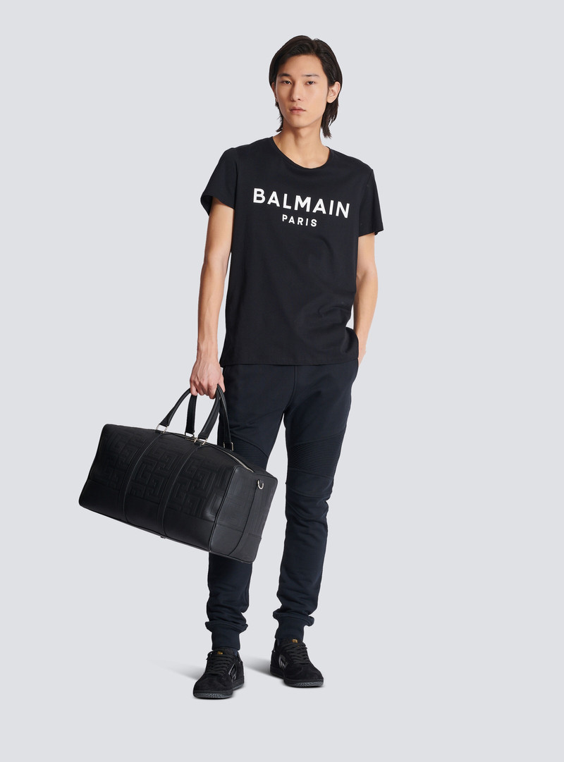 Balmain Printed Balmain Paris short-sleeved T-shirt outlook