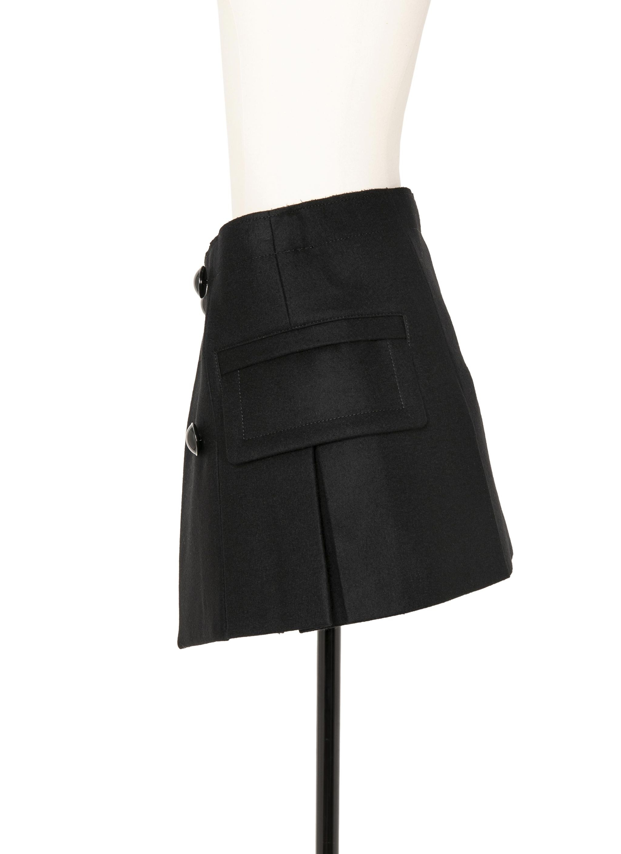 Wool Melton Shorts - 3