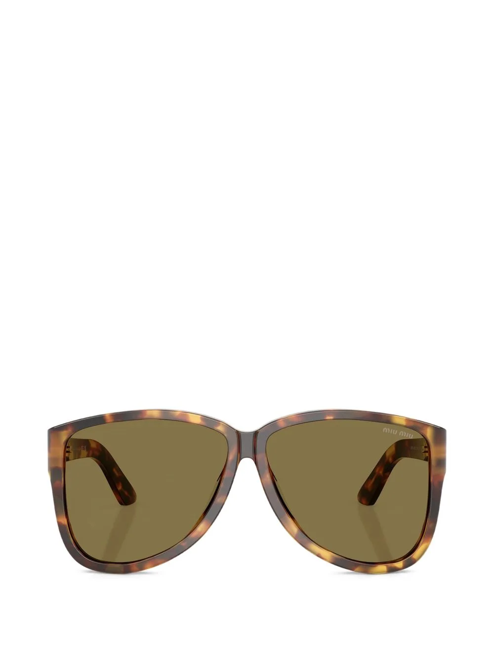 geometric-frame sunglasses - 1
