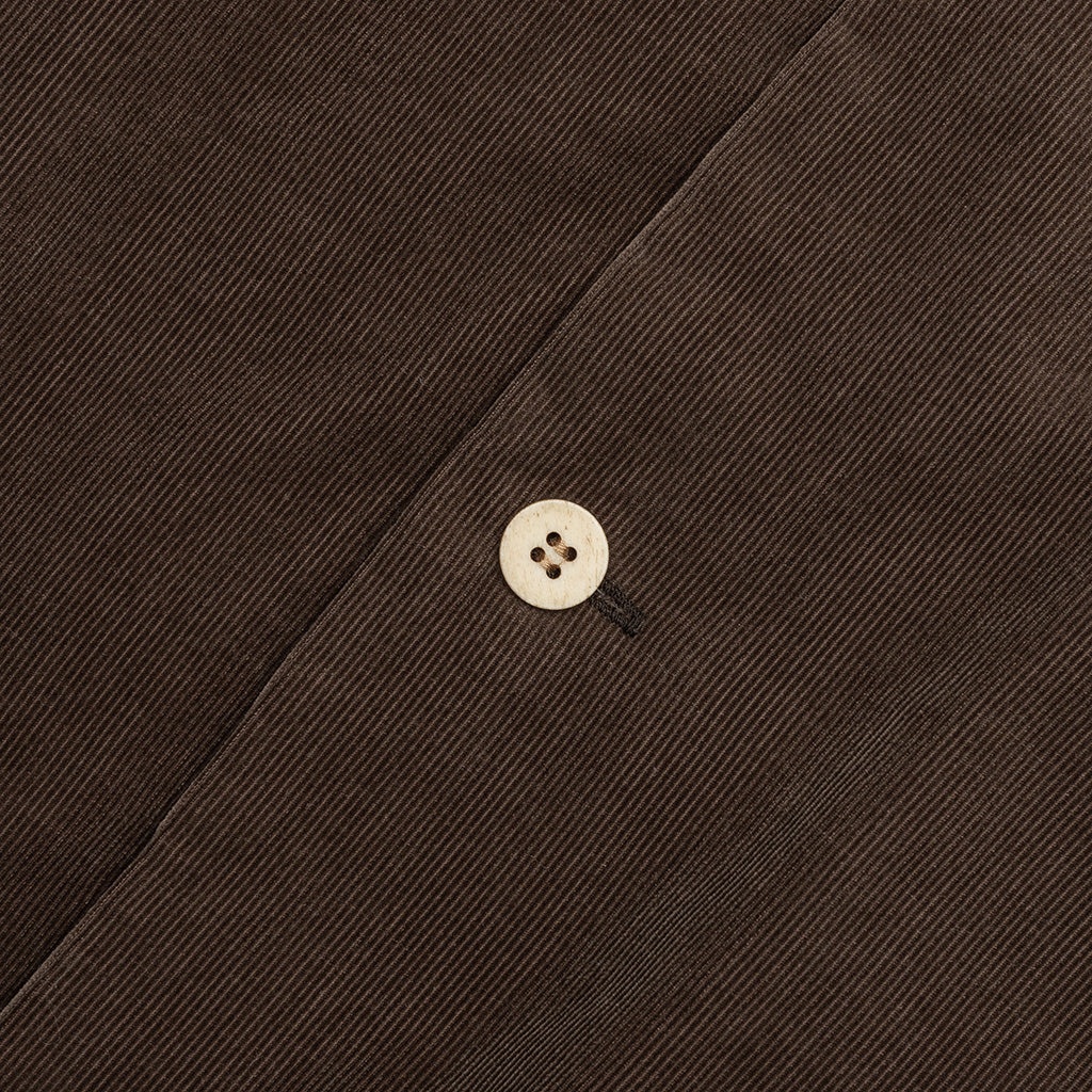 WALLIS DOWN S/S SHIRT - BLACK - 6