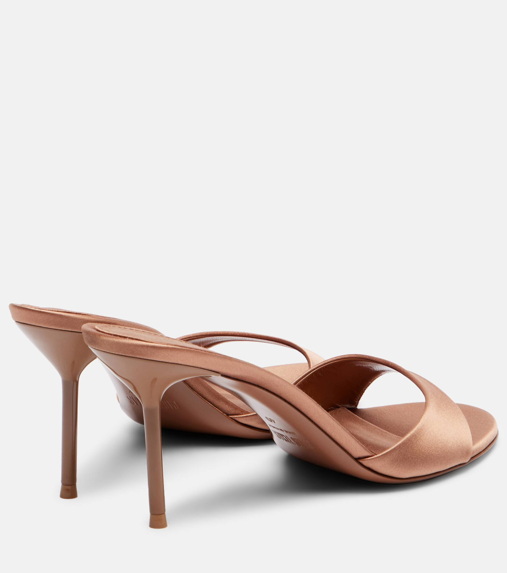 Lidia 70 satin mules - 2