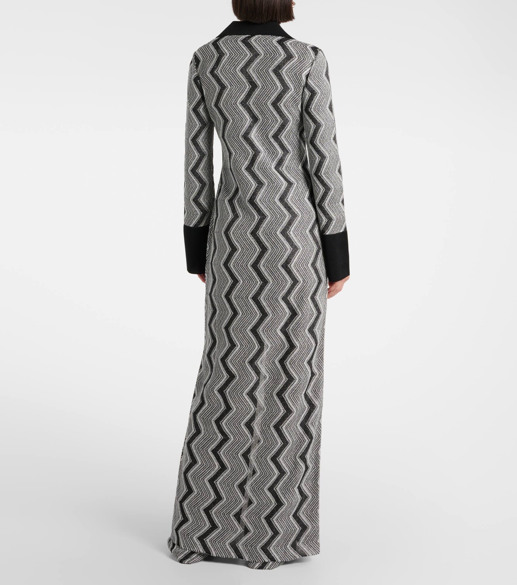 Zigzag maxi dress - 3