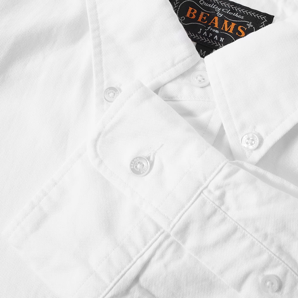 Beams Plus Button Down Oxford Shirt - 2