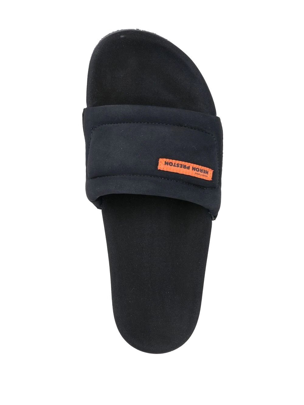 logo-patch slip-on slides - 4