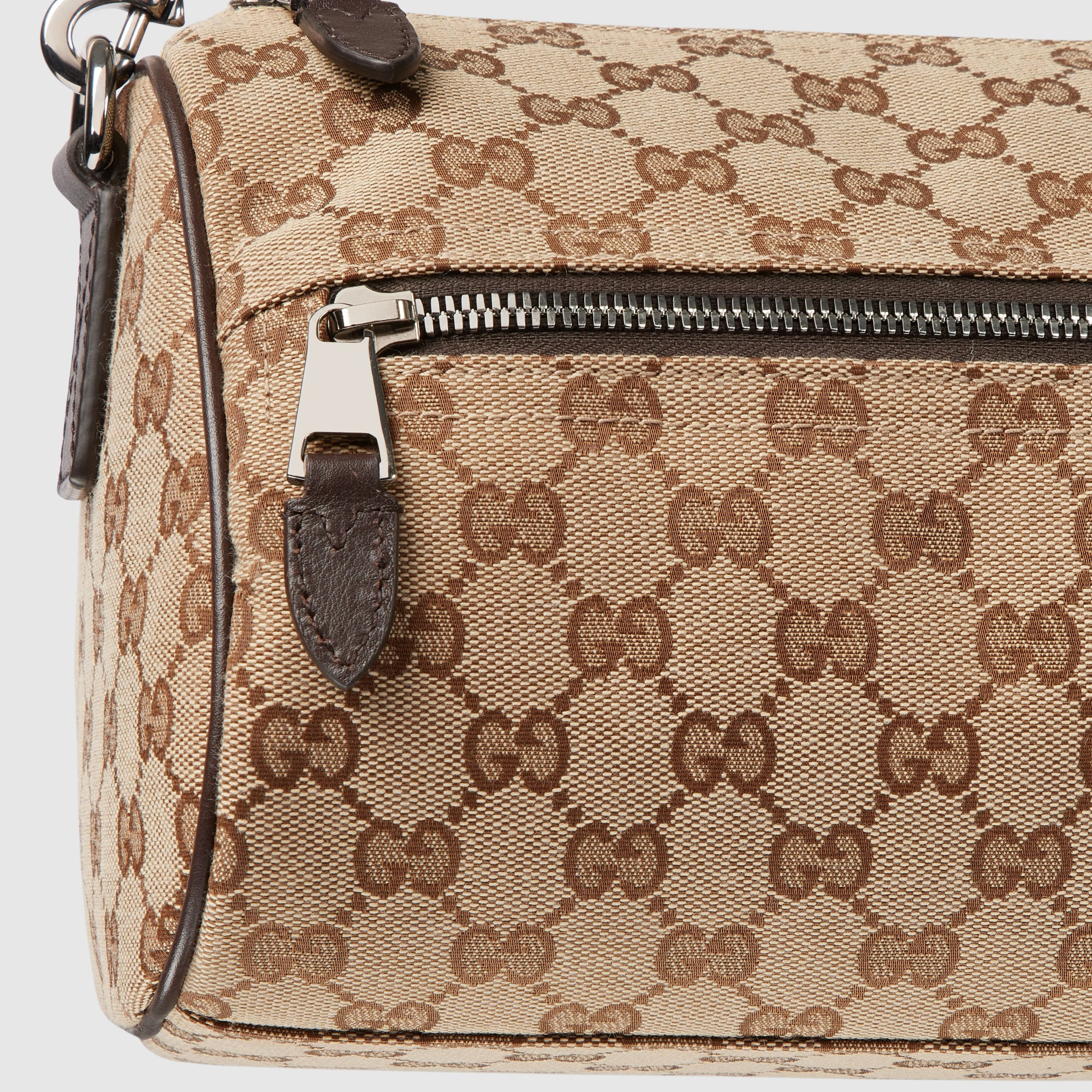 GG canvas small boston bag - 10