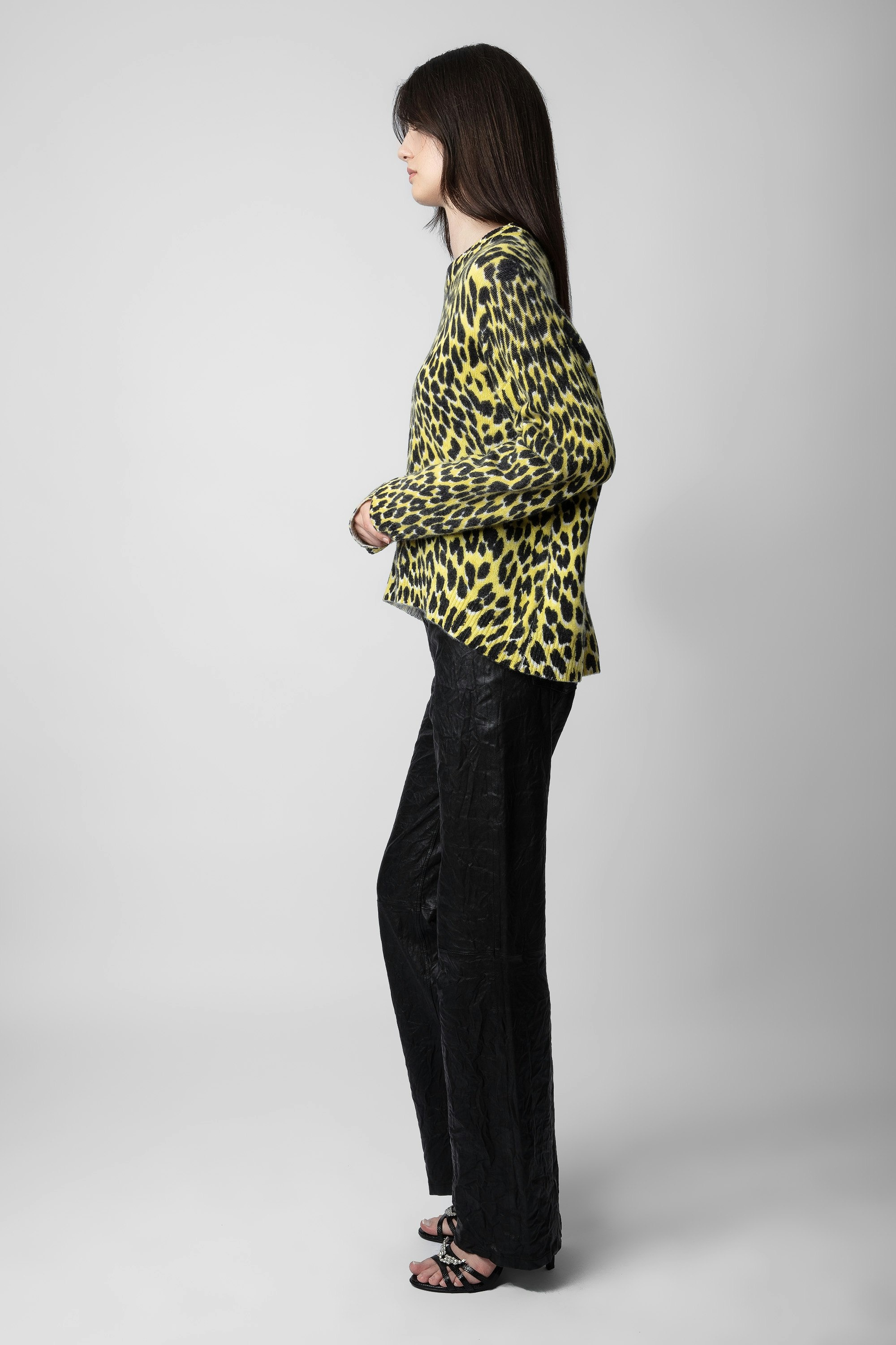 Markus Leopard Cashmere Sweater - 4