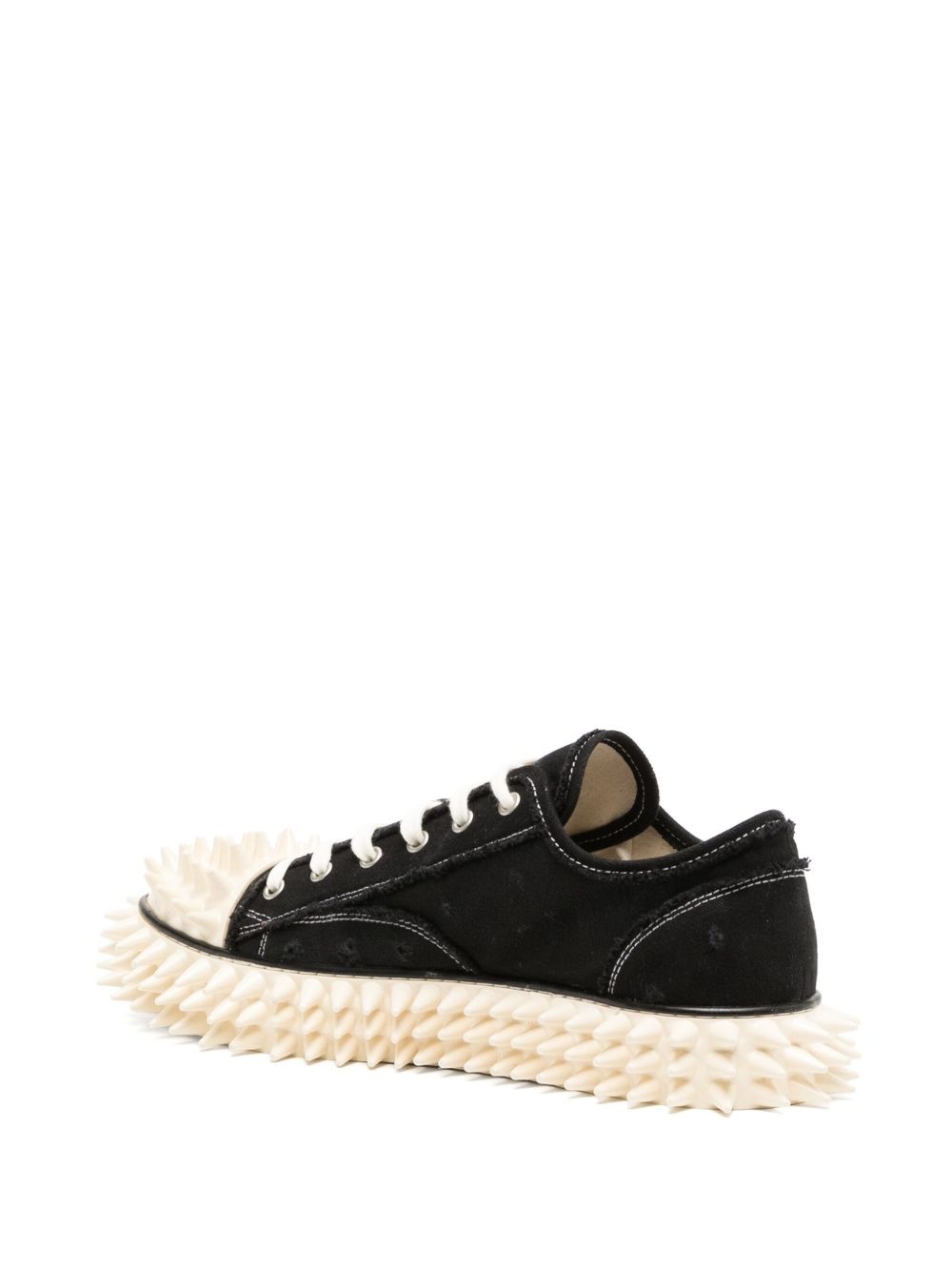 Spiky canvas sneakers - 3