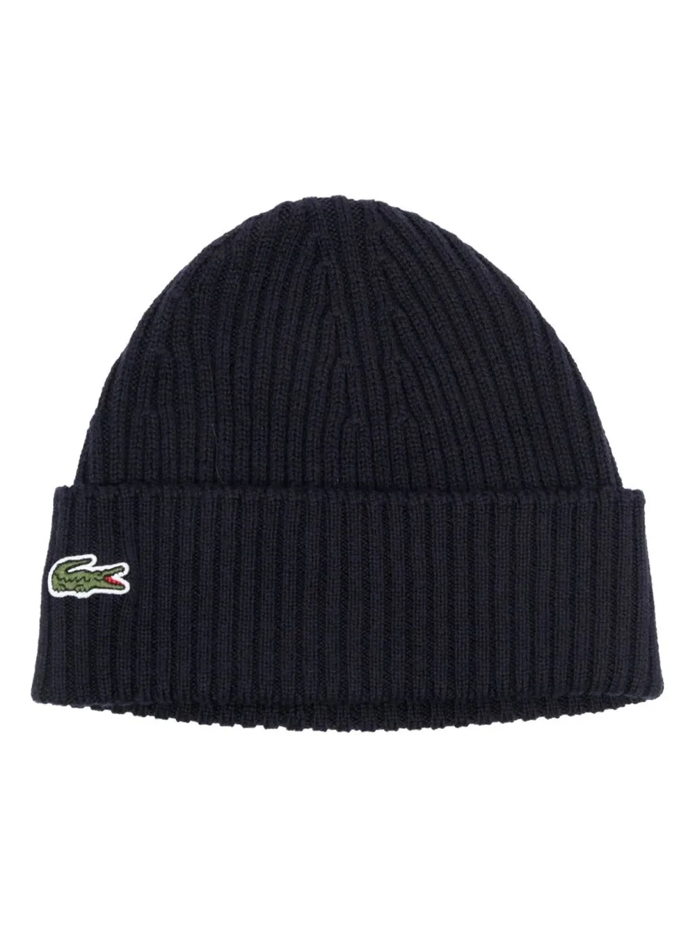 UNISEX RIB KNIT BRUSHED WOOL BEANIE - 1