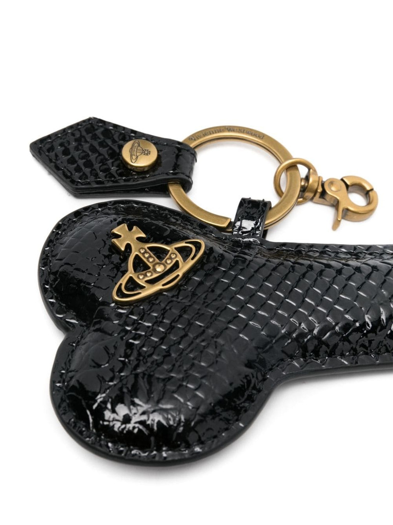 Vivienne Westwood Orb-plaque keyring outlook