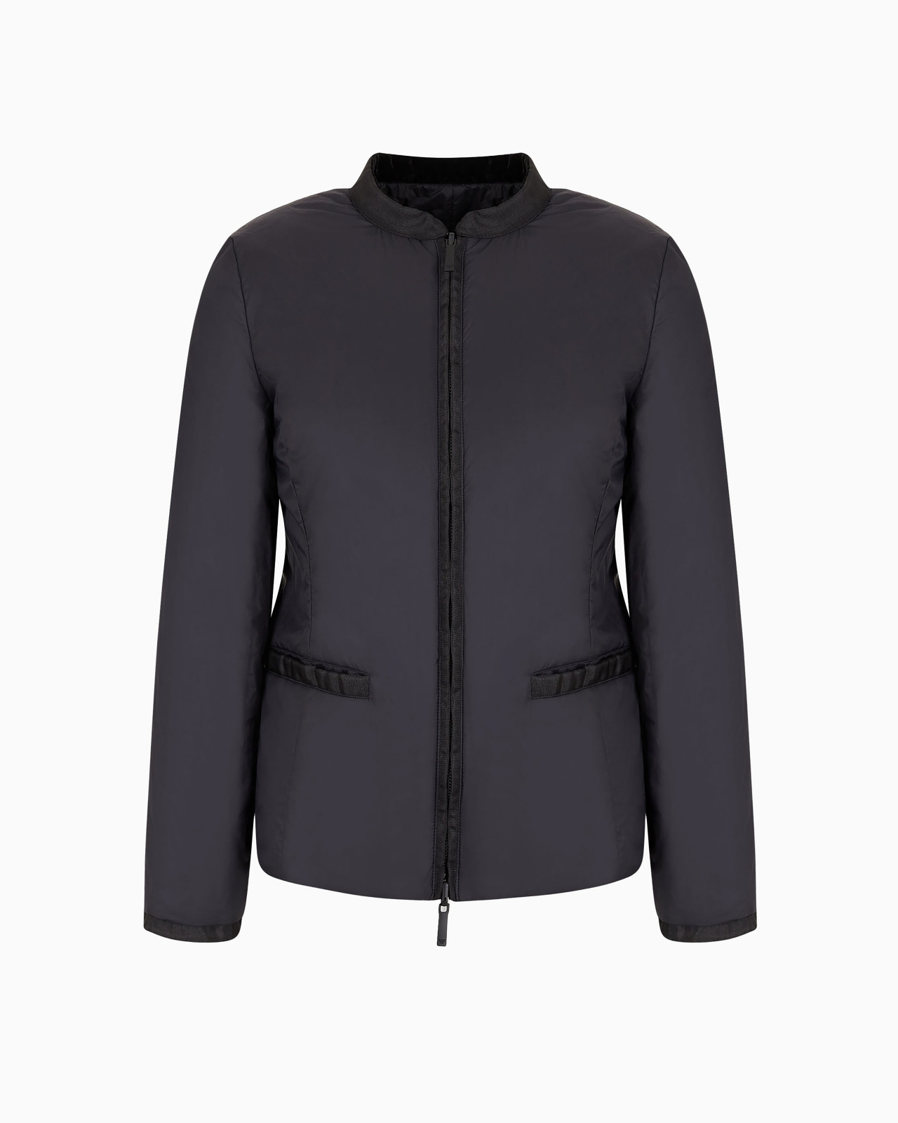 Nylon reversible guru-collared jacket - 5