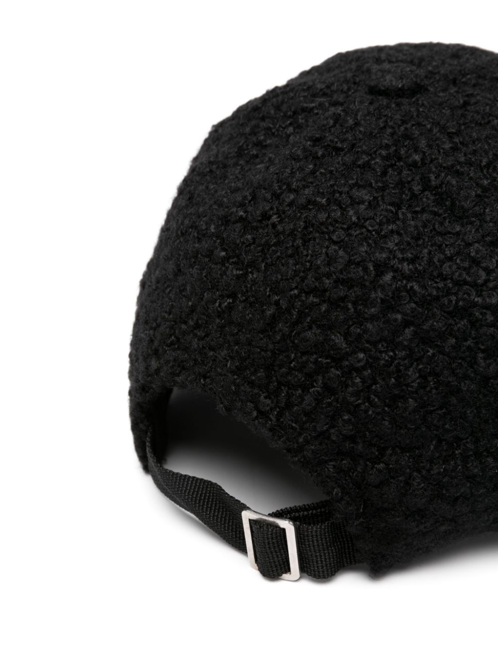 bouclé baseball cap - 2