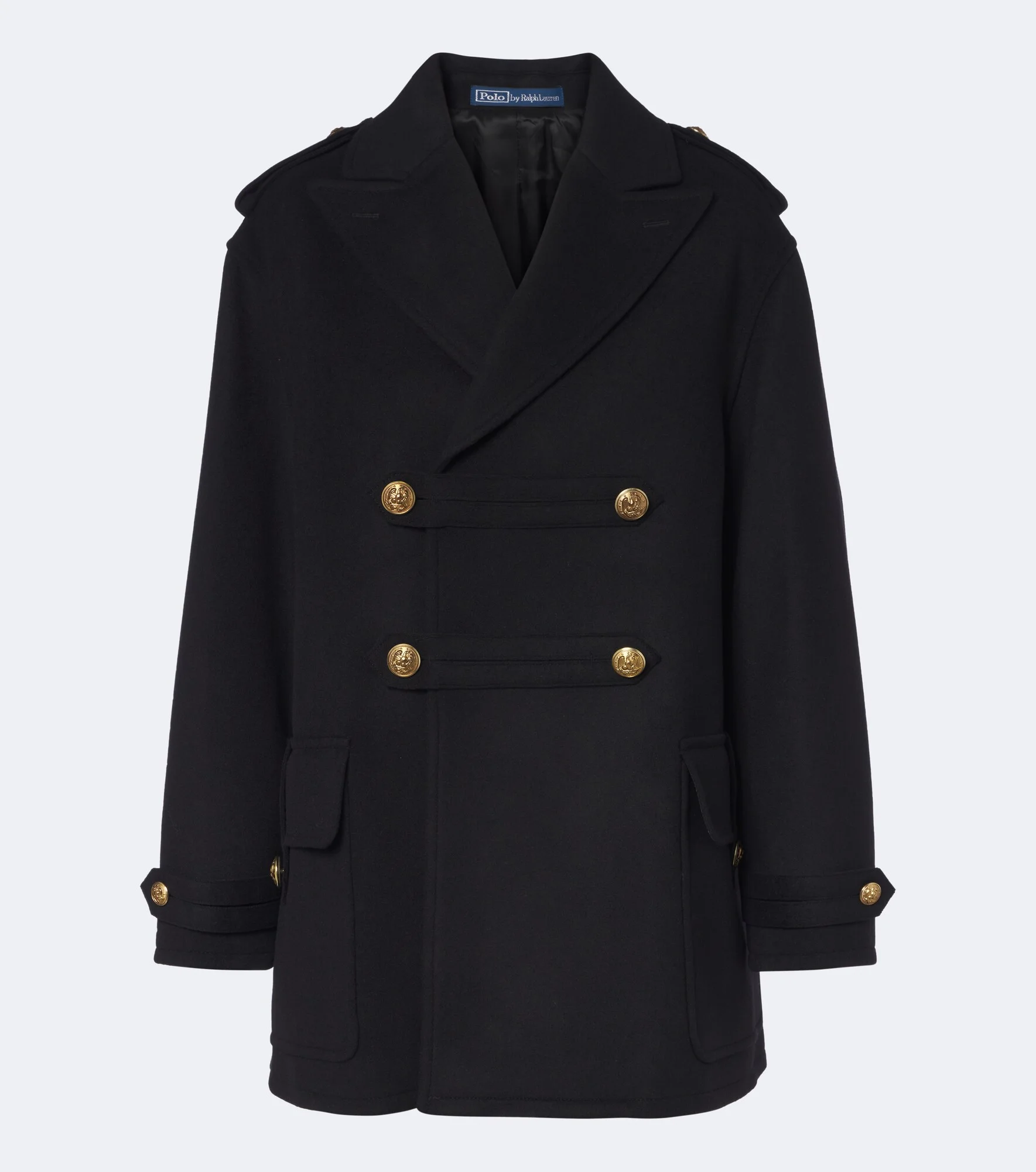 Wool peacoat - 1