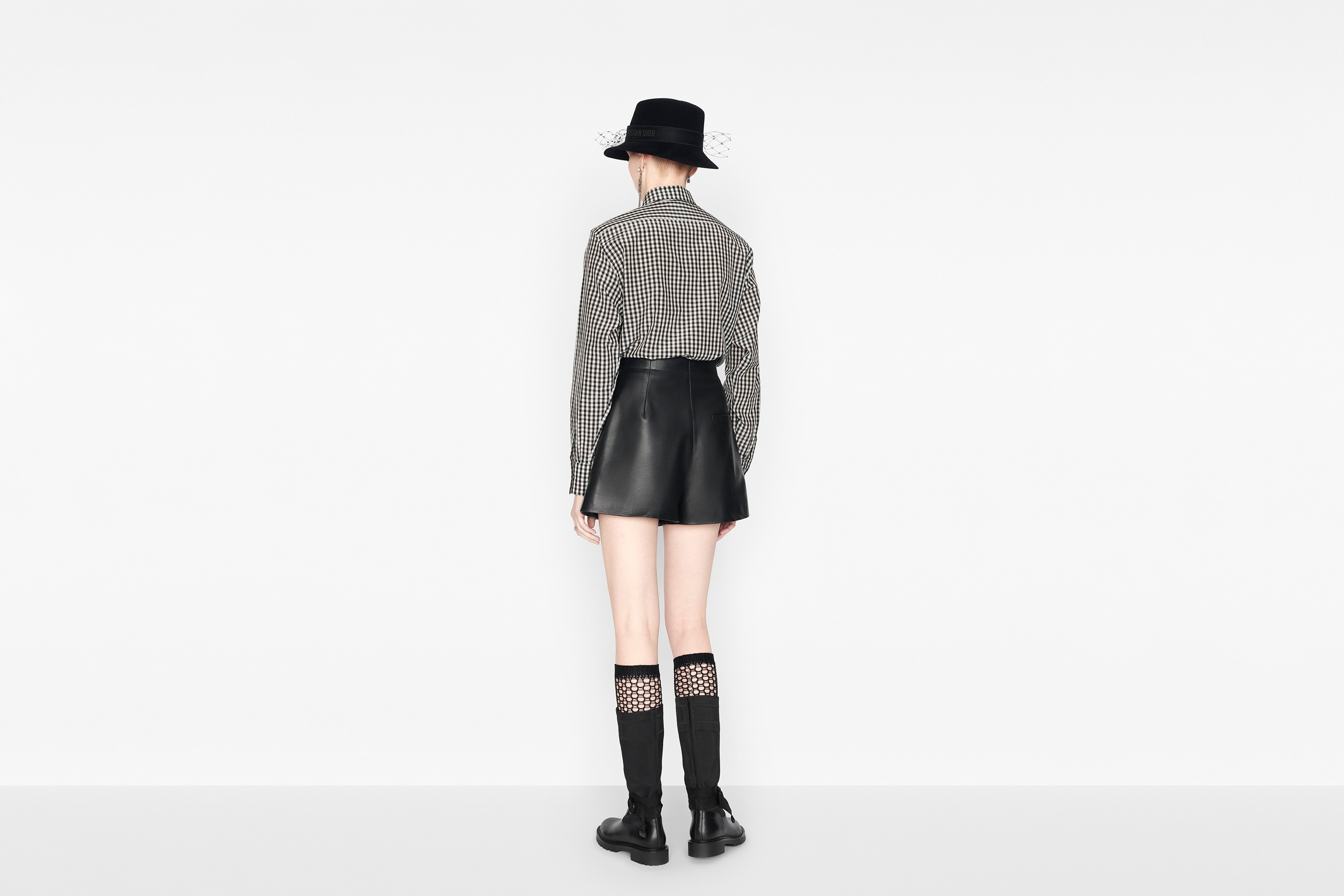 Skort with 'CD' Buckle - 4