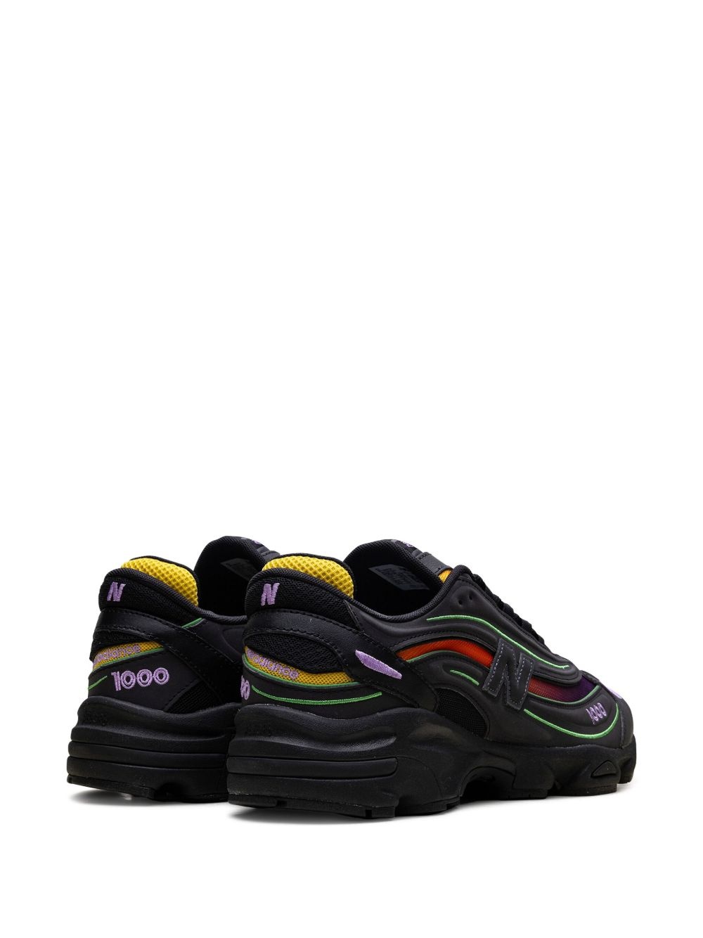 1000 "Reflective Pack - Black" sneakers - 3