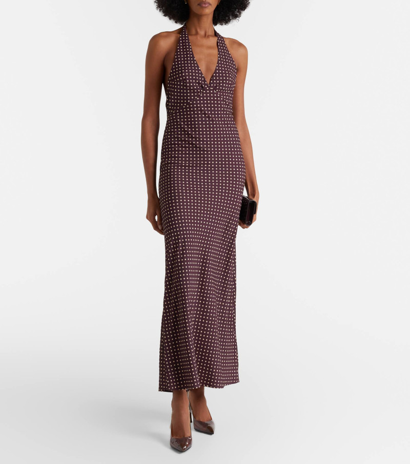 FAITHFULL Rosa polka-dot maxi dress outlook