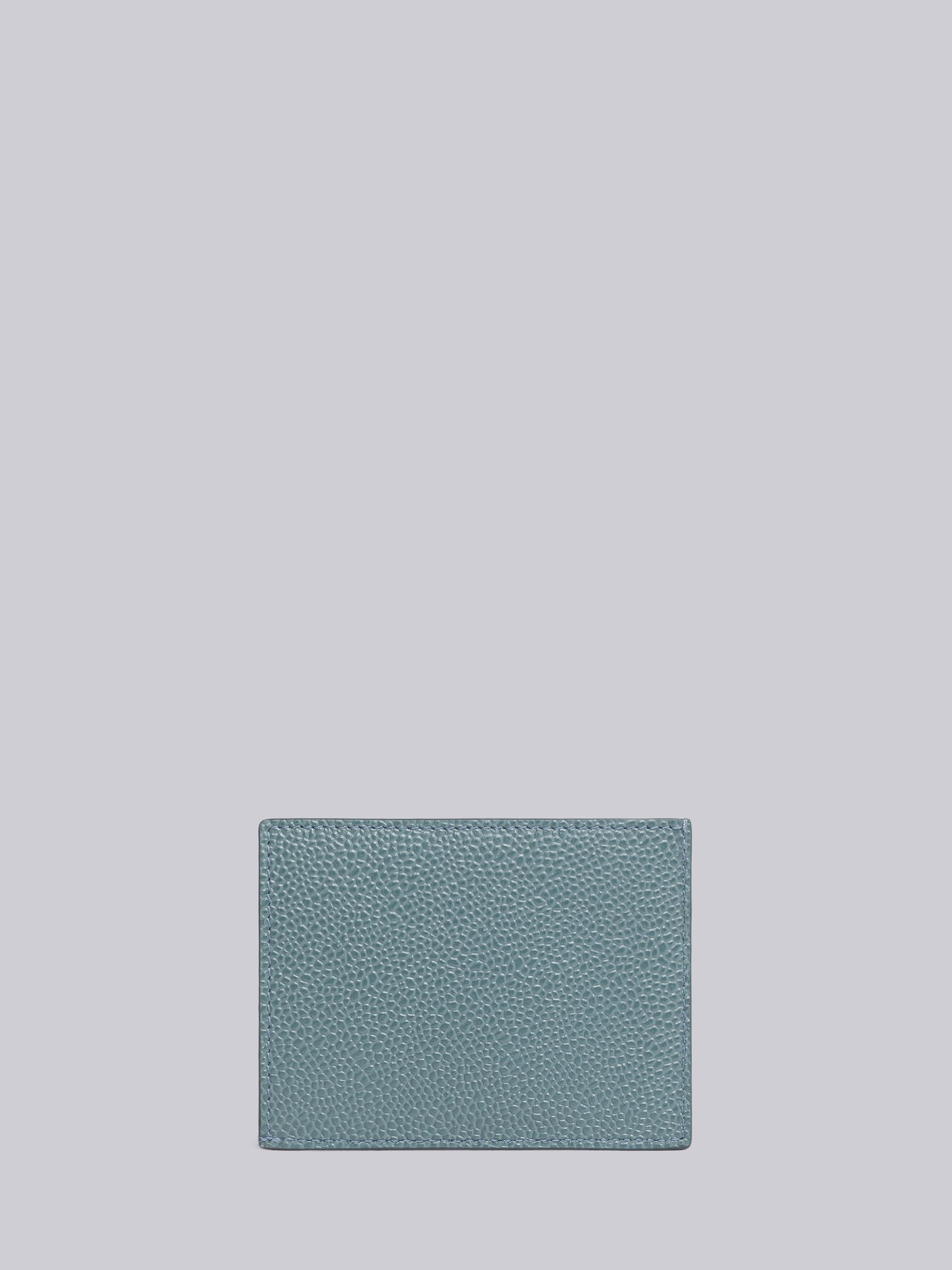 Fun-Mix Pebble Grain Leather Single Card Holder - 4