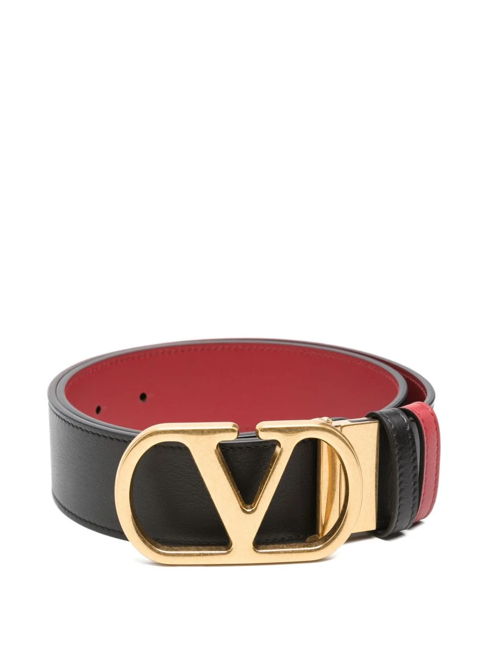 Vlogo leather belt - 1